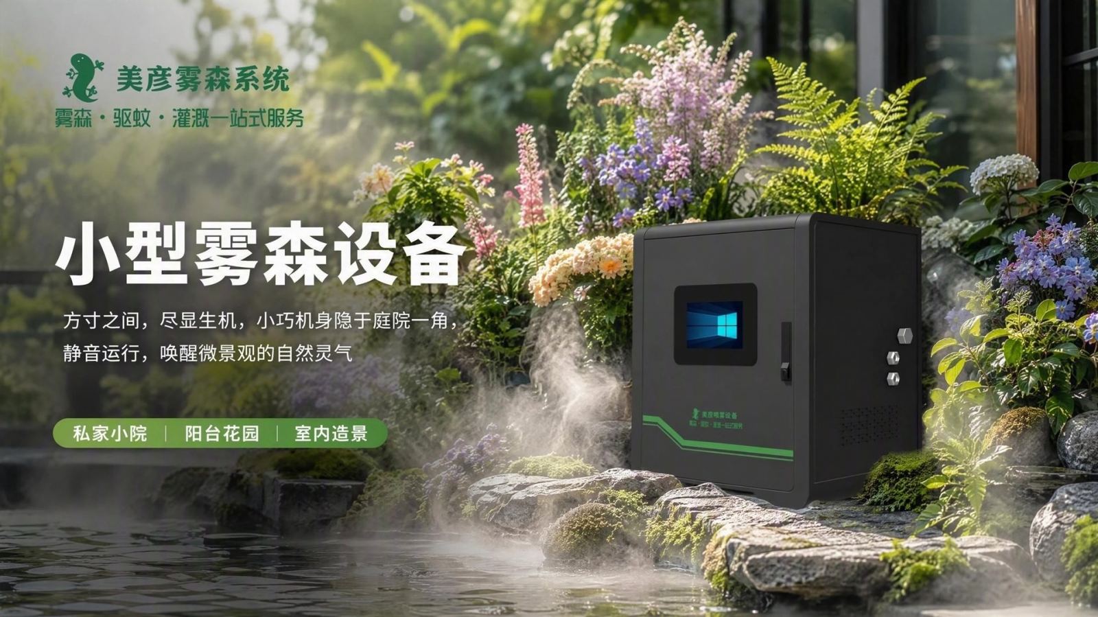 大理花园庭院驱蚊系统